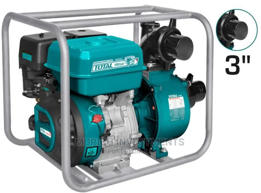 Total Gasoline Water Pump 3"