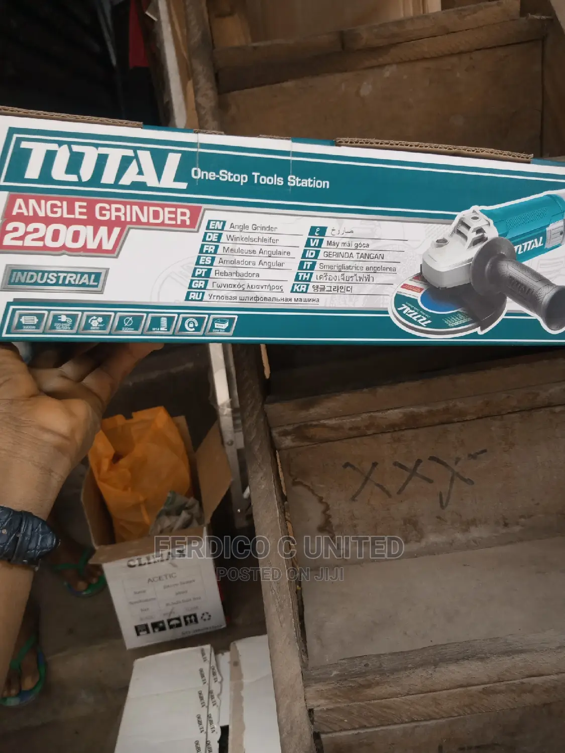 High Quality Angle Grinder 9" Total