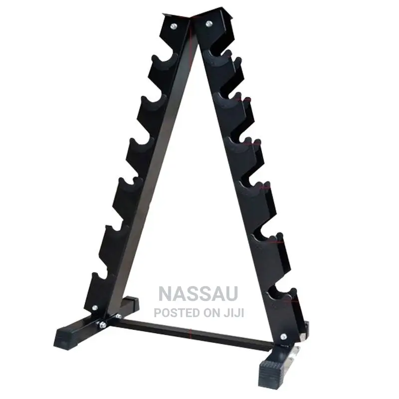 Dumbbell Rack (Triangular) 6 Pairs Capacity