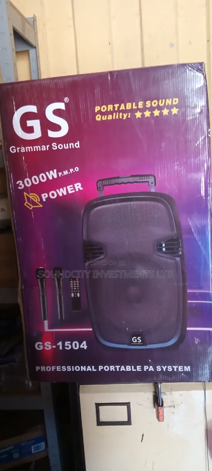15" Grammar Sound Public Addressing System