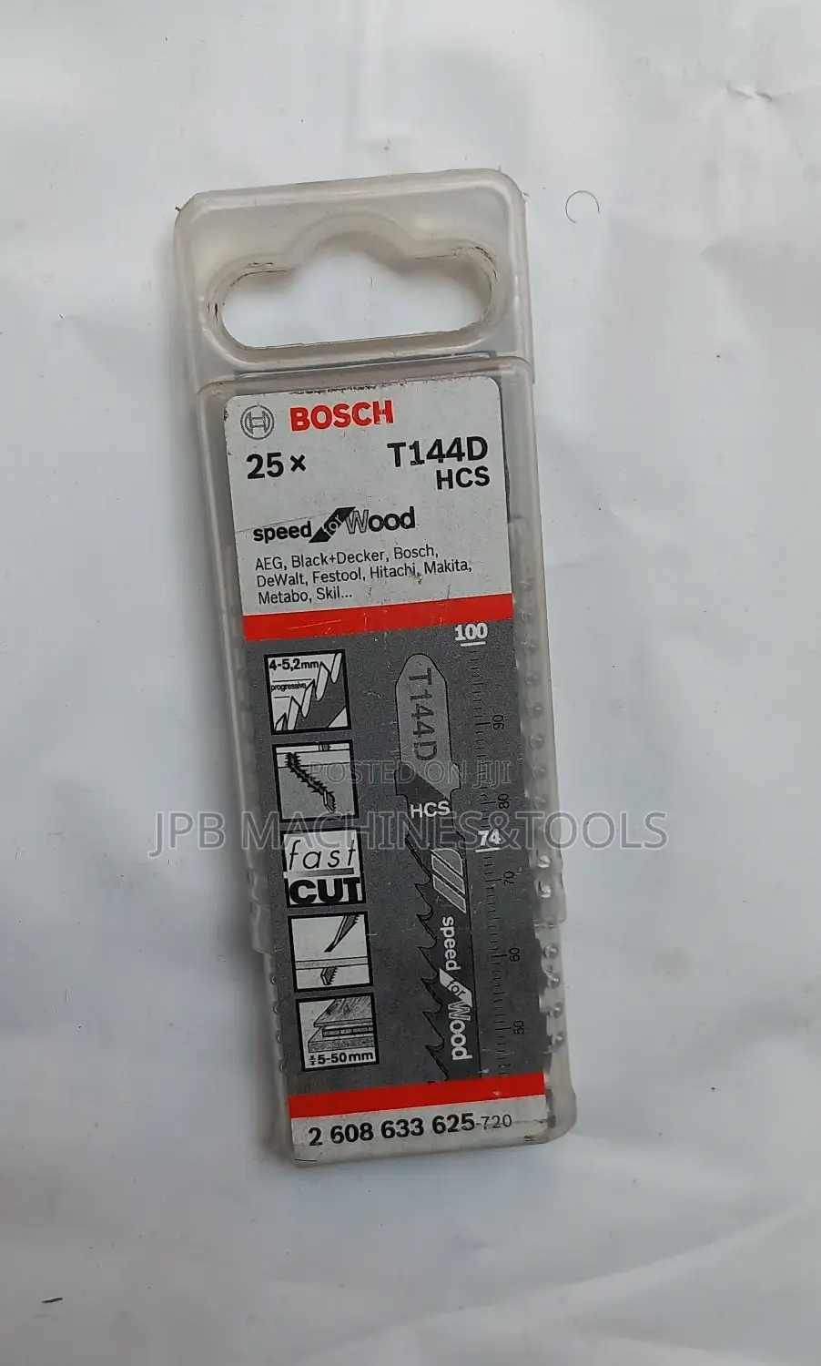 Bosch Jigsaw Blade T144D Speed for Wood
