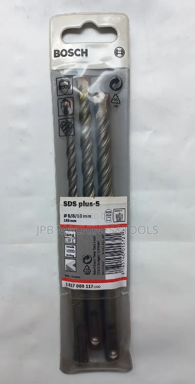 Original Sds-Plus-5, 3pieces Set, 6,8,10 X 165mm
Bosch