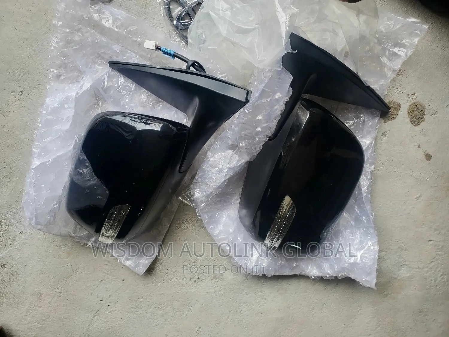 Side Mirror For Toyota Land Cruiser Prado 2018-2021 With Led