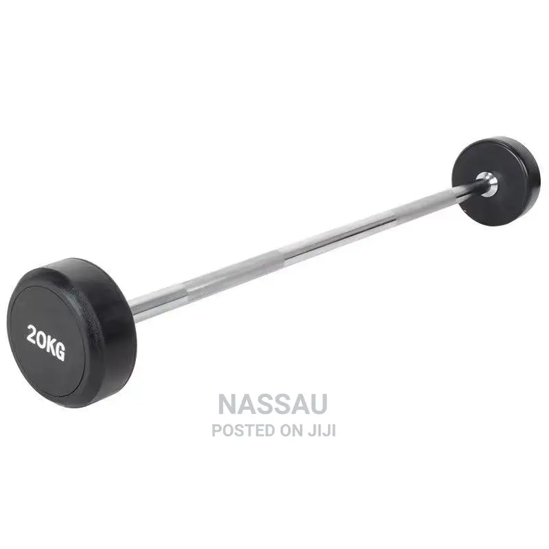 Fixed Olympic Rubber Barbell 20kg
