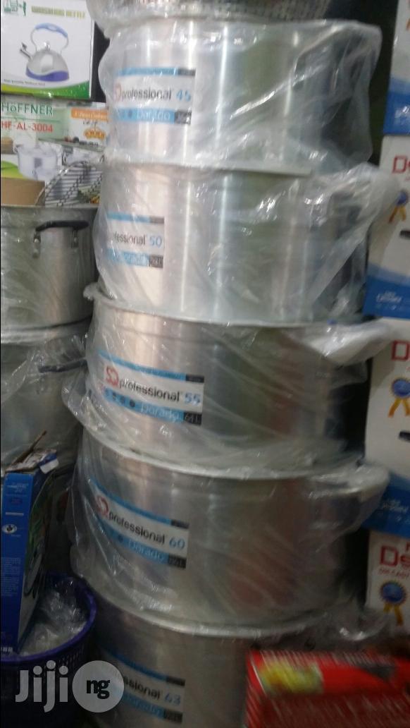 Sq Professionl Aluminum Pot 5biggest