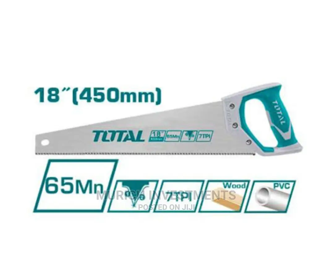 TOTAL Hand Saw 18" (450mm)