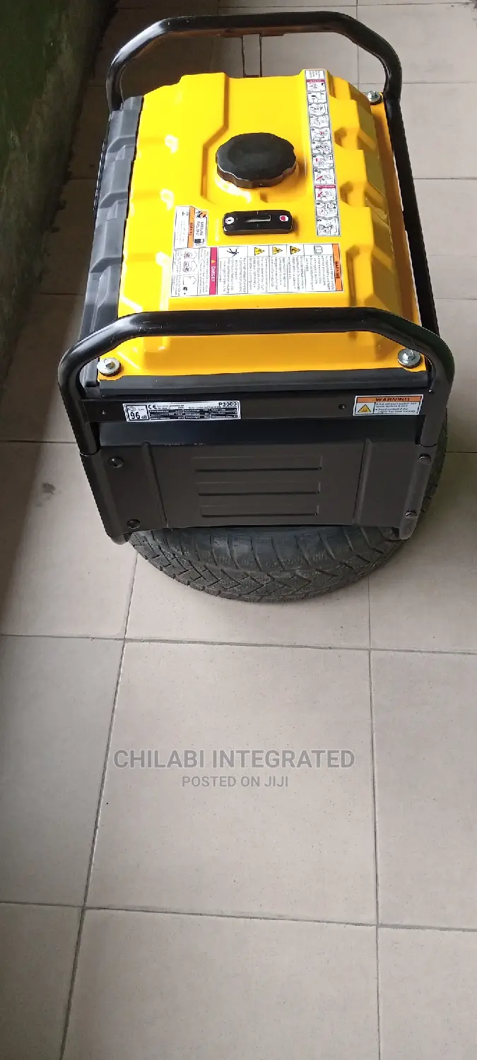 1 Week Old, New 3KVA ATLAS COPCO P3000 100% COPPER Generator