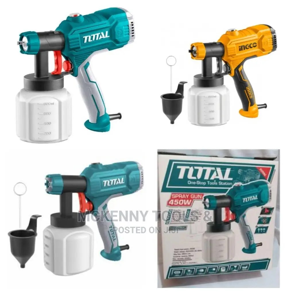 Total | Ingco Electric Spray Gun - 450w