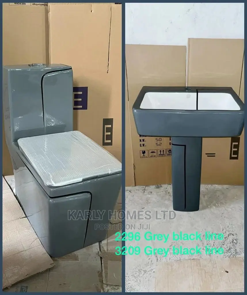 Executive England Standard Water Closets (Gray Black 3209)