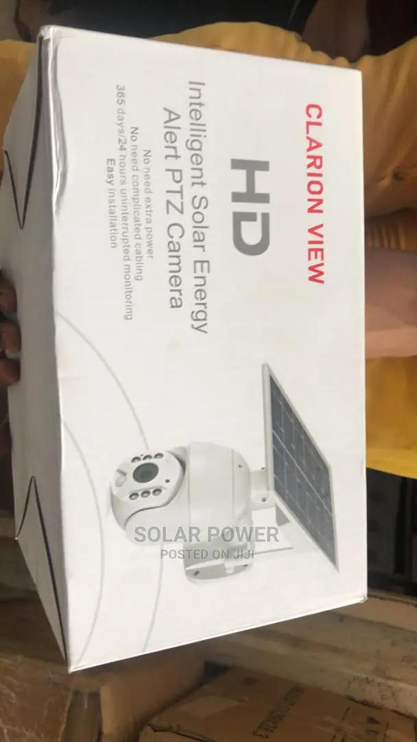 Vision HD Intelligent Solar Energy Alert PZT Camera