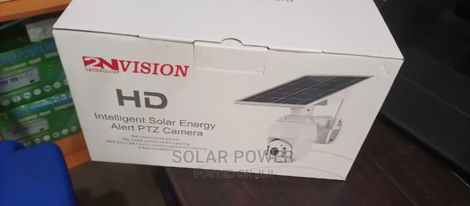 Vision HD Intelligent Solar Energy Alert PZT Camera