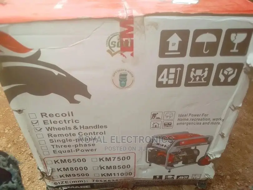 Brand New Kemage Generator(8500) With Remote & 100% Copper