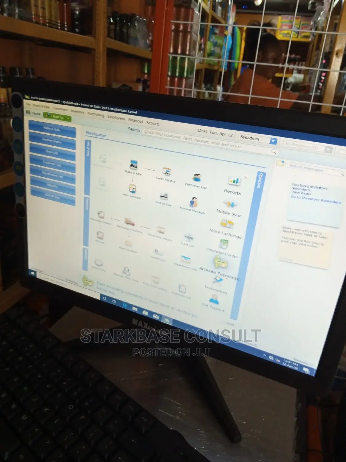 POS Software for Supermarket, Restaurant Etc