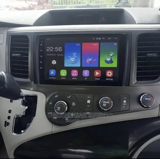 Toyota Sienna 0/11/12 Android Navigation System Reverse