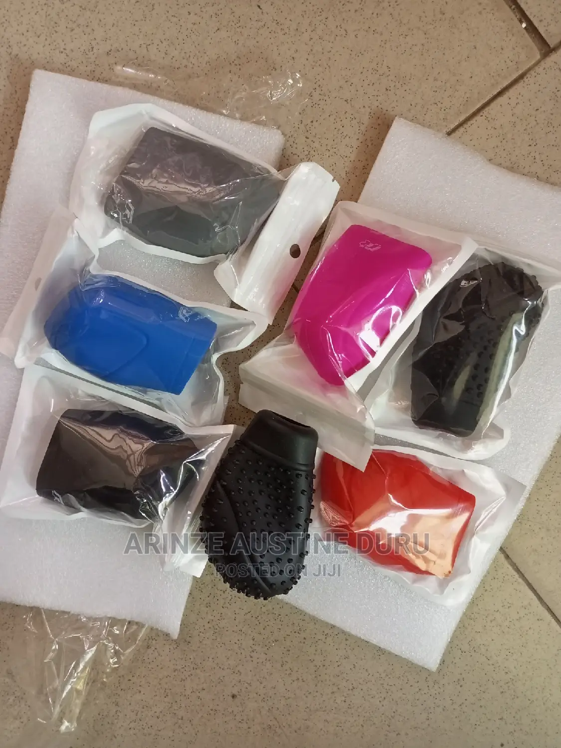 Gear Shift Knob Head Condom Cover Red, Blue,Pink
