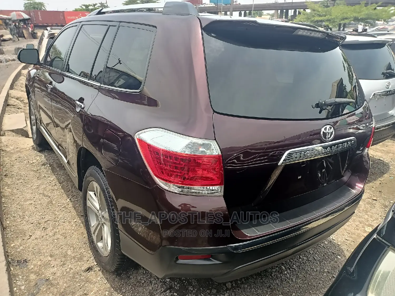 Toyota Highlander Limited 3.5L 2WD 2013 Red