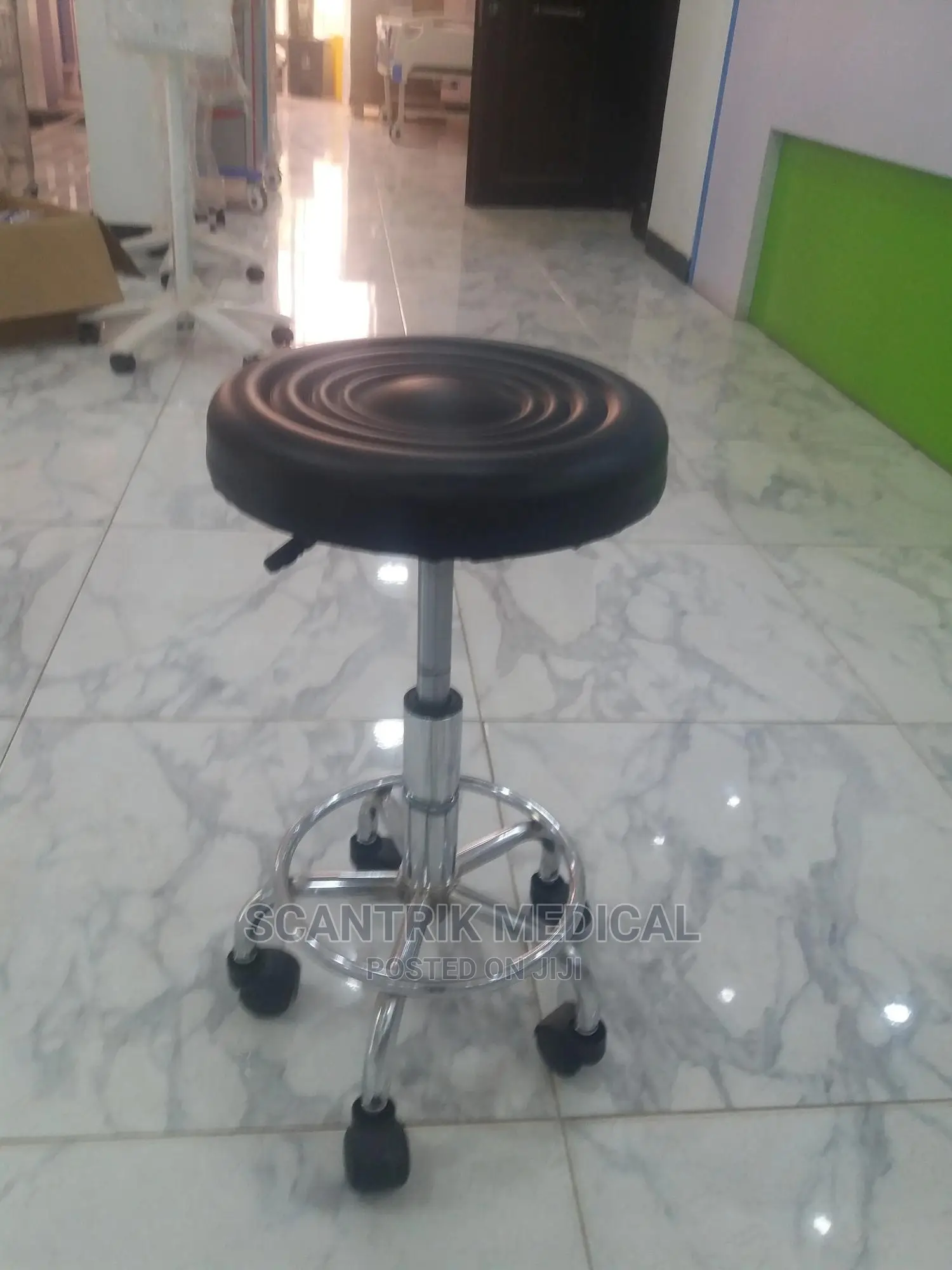 Comfortable Lab Stool Without Back Height-adjustable Lab