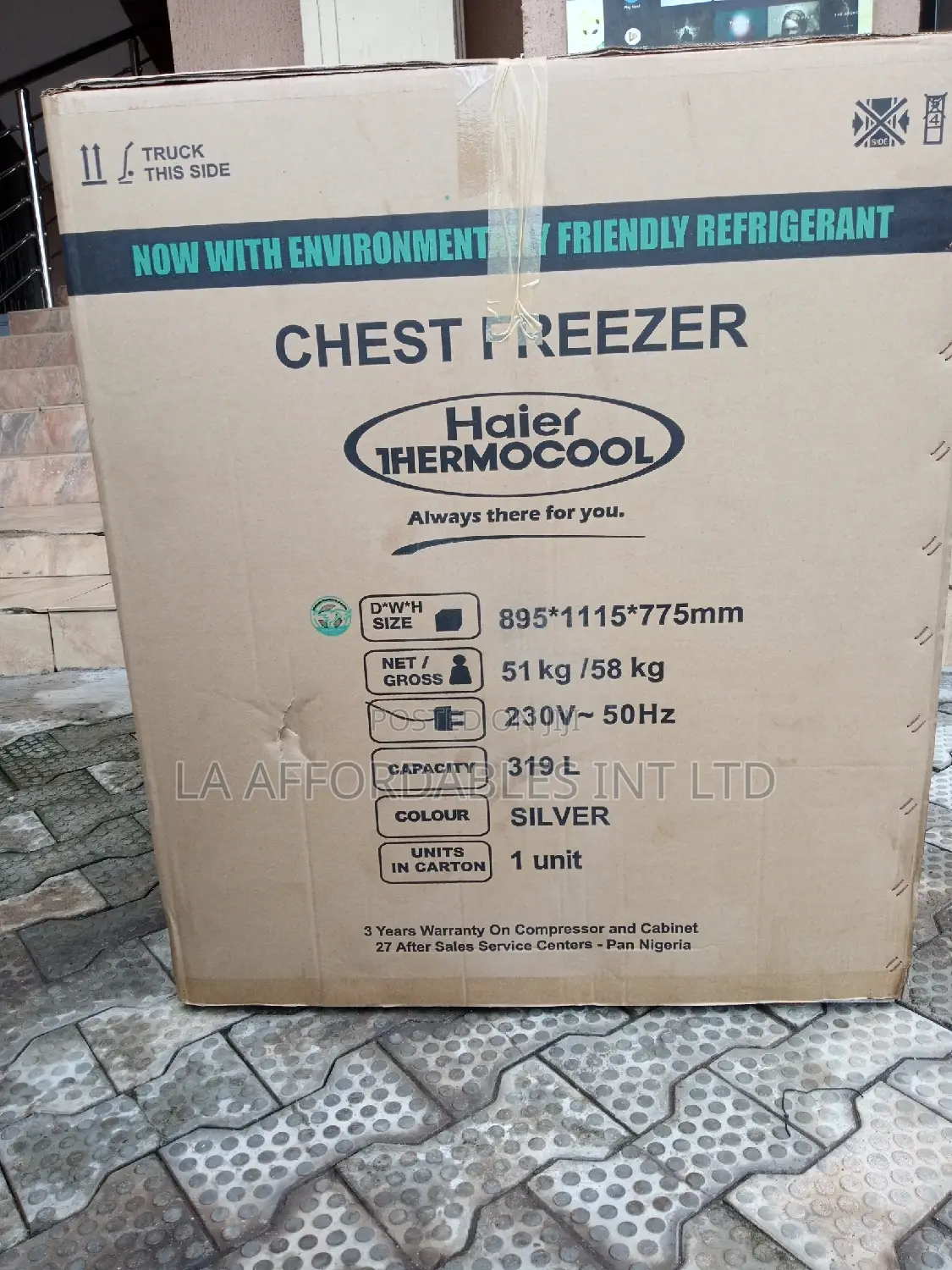 Thermocool Inverter Chest Freezer- HTF-319vw