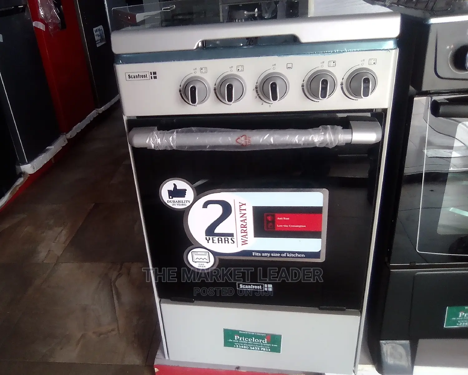 Scanfrost Gas Cooker 5402s
