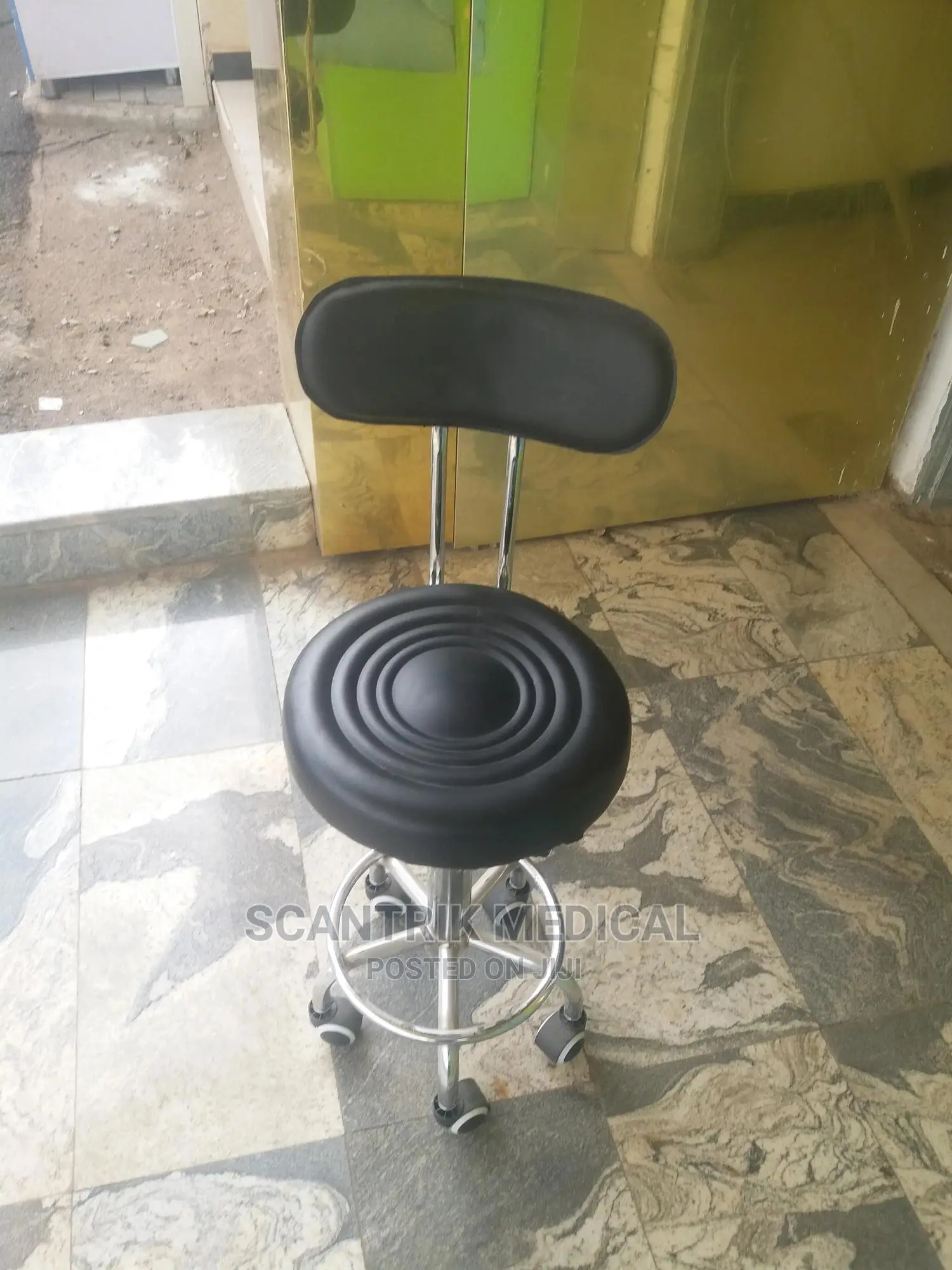 Lab Stool High Chair Backrest