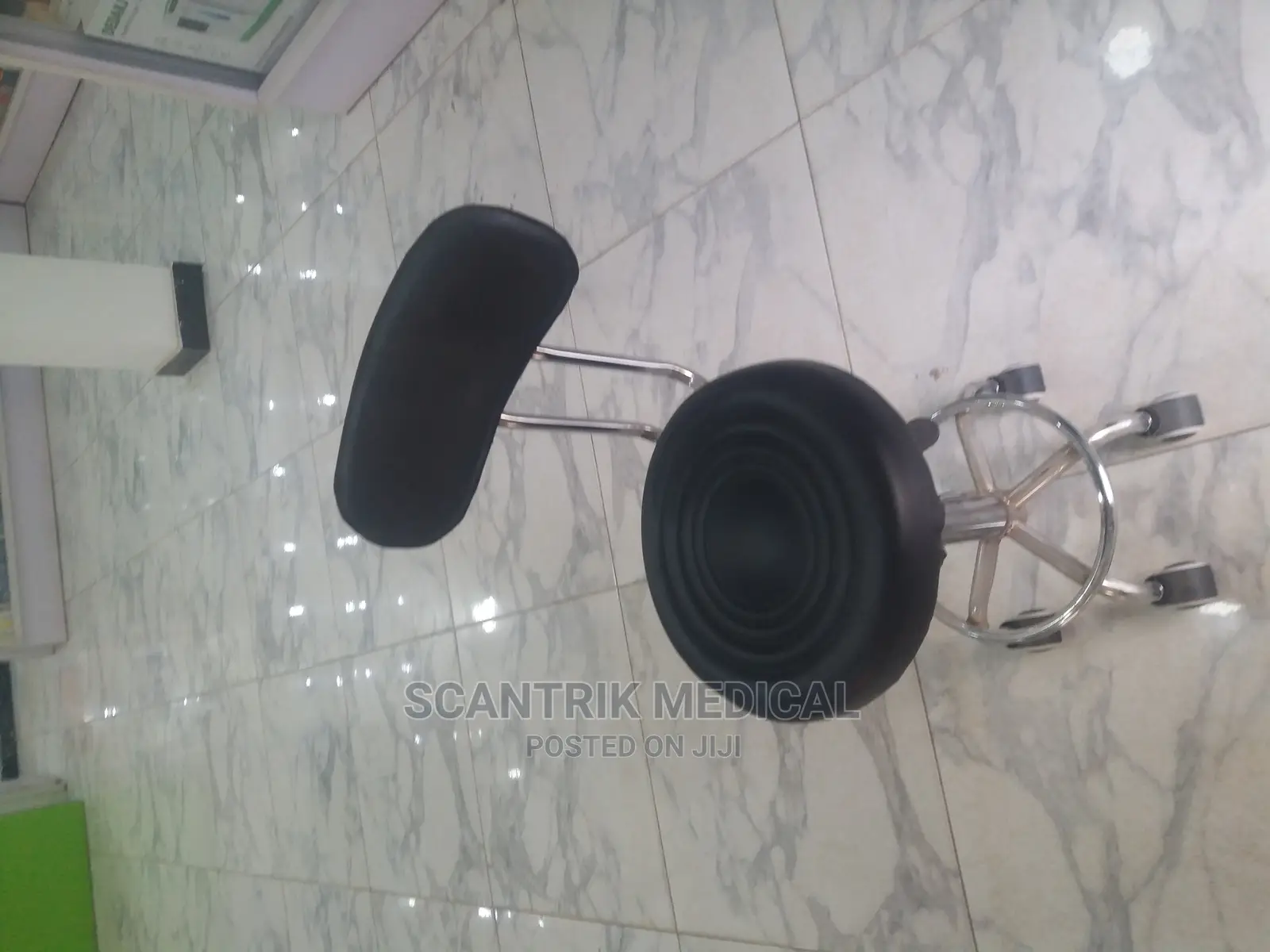 Height Adjustable Lab Stool Backrest