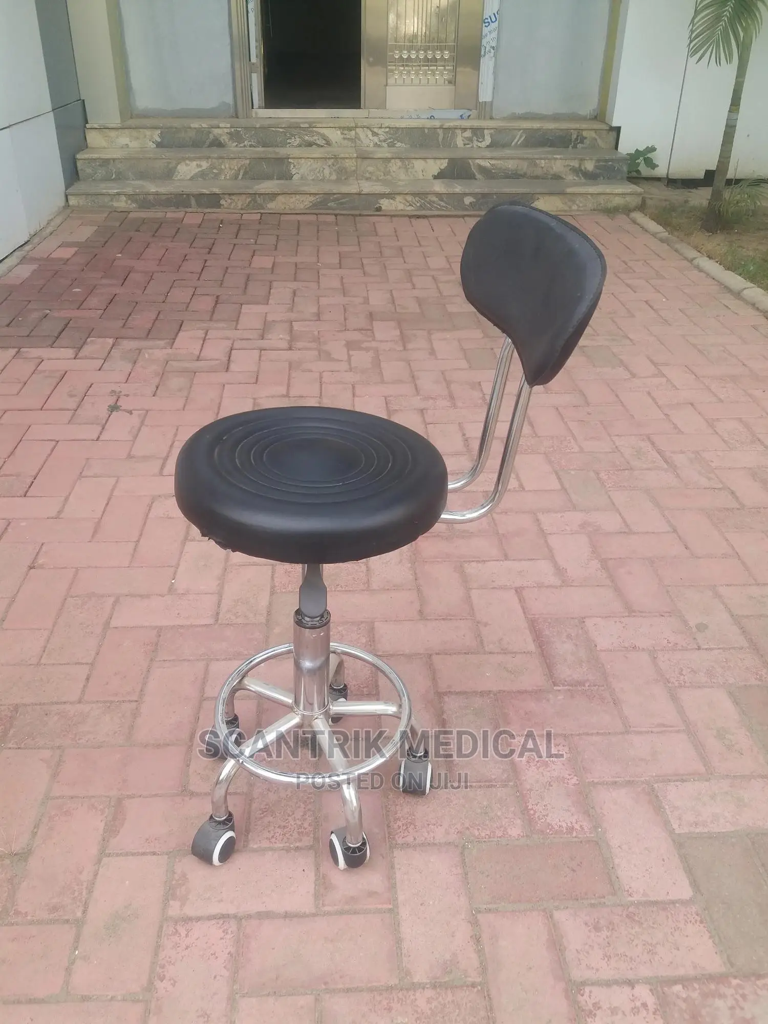 Chemistry Laboratory Chair With Backrest