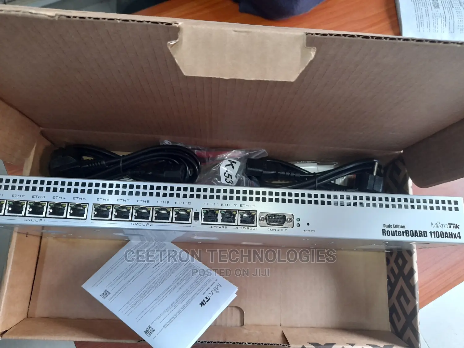 MIKROTIK:Rb1100dx4 Dude Edition With Routeros L6, Indoor