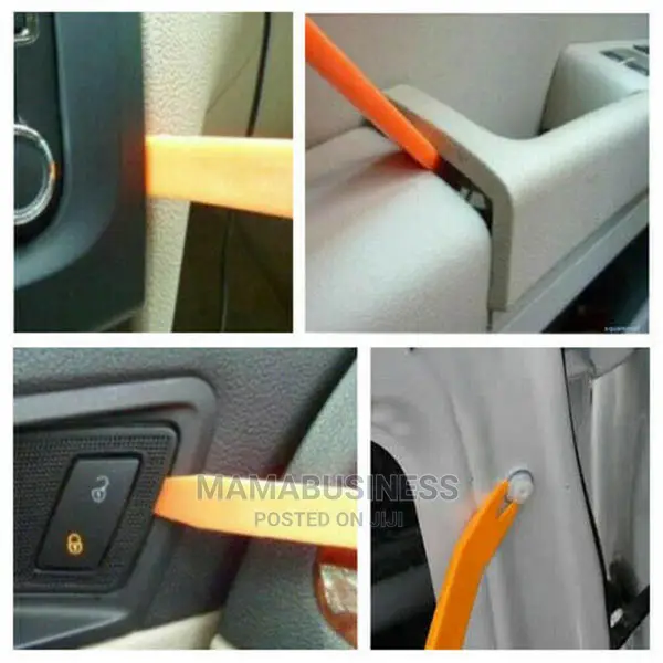 4pc Auto Door Panel Trim Dash Pry Removal Tool Kit