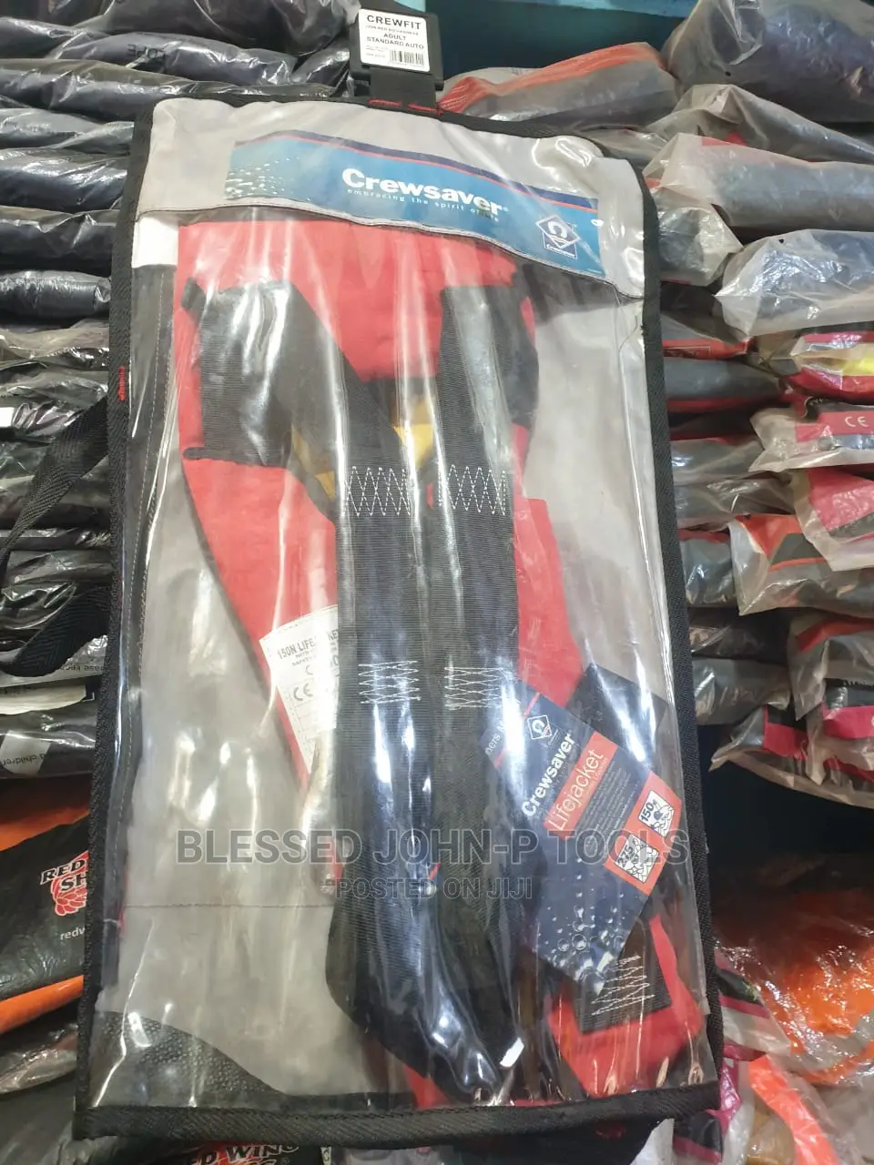 150N Life Jacket With Air Cylinder