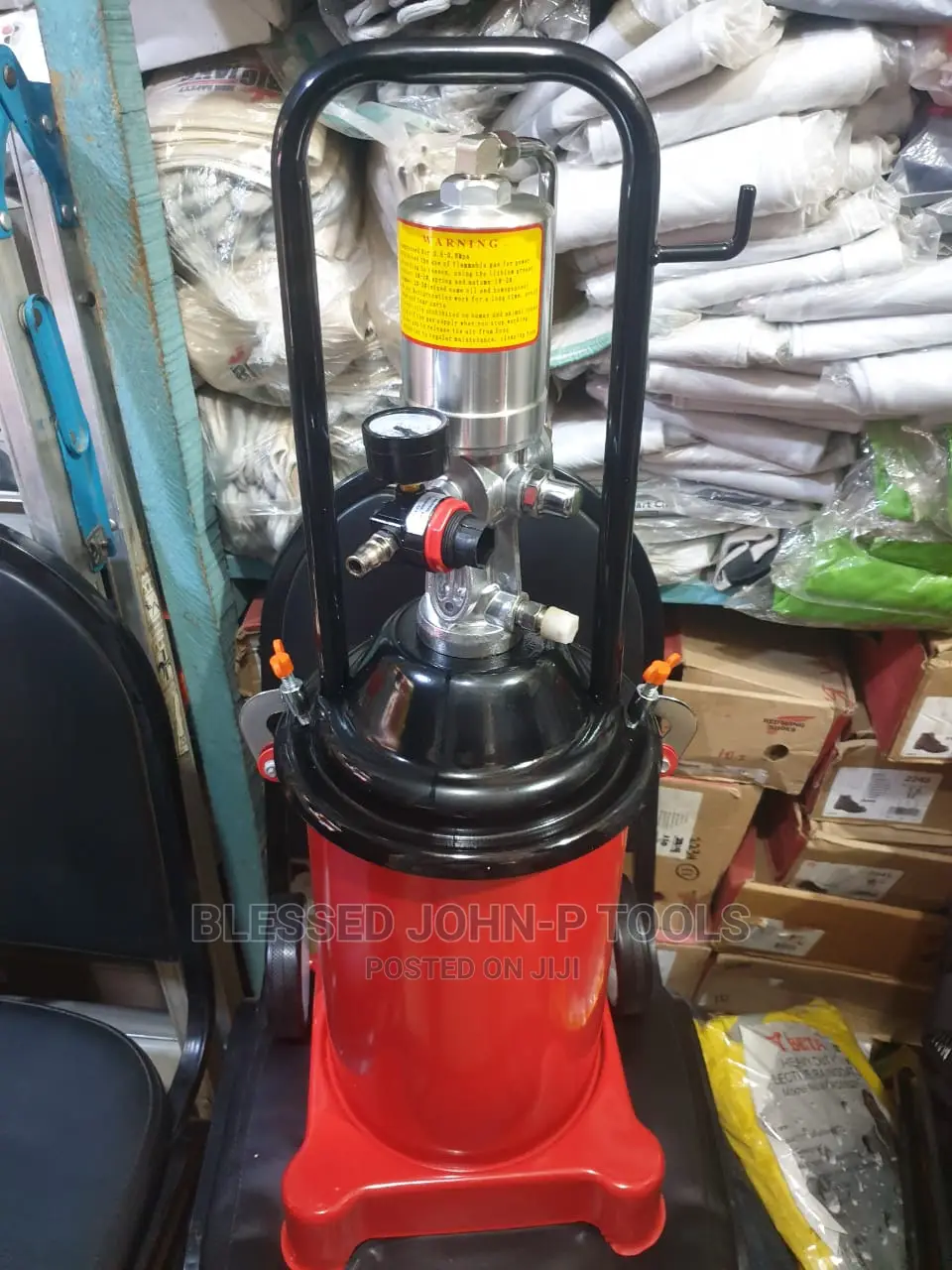 Air Grease Bucket 30l