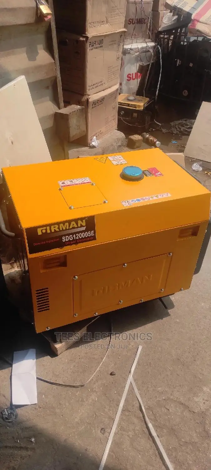 Sumec Fireman Sdg12000se 10kva Soundproof Generator