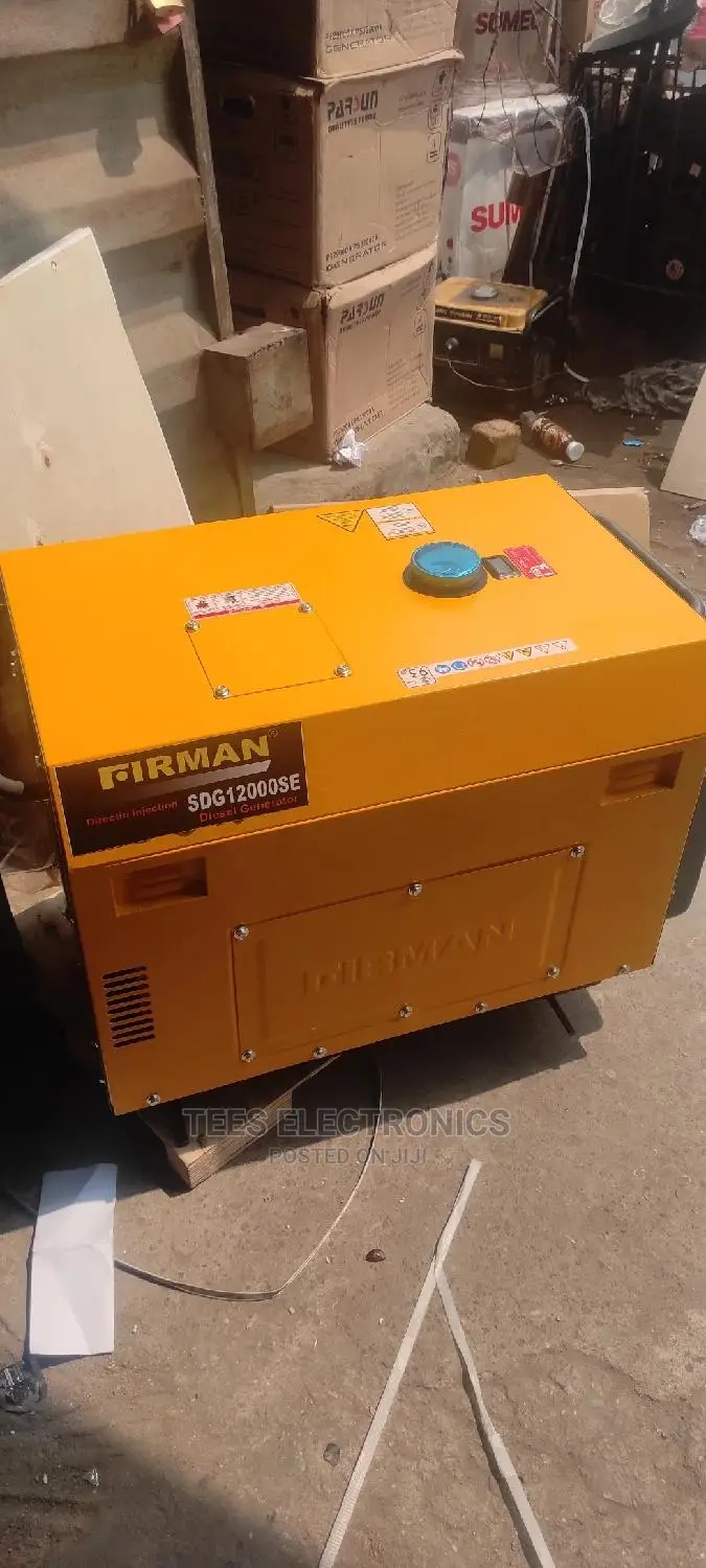 Sumec Fireman Sdg12000se 10kva Soundproof Generator