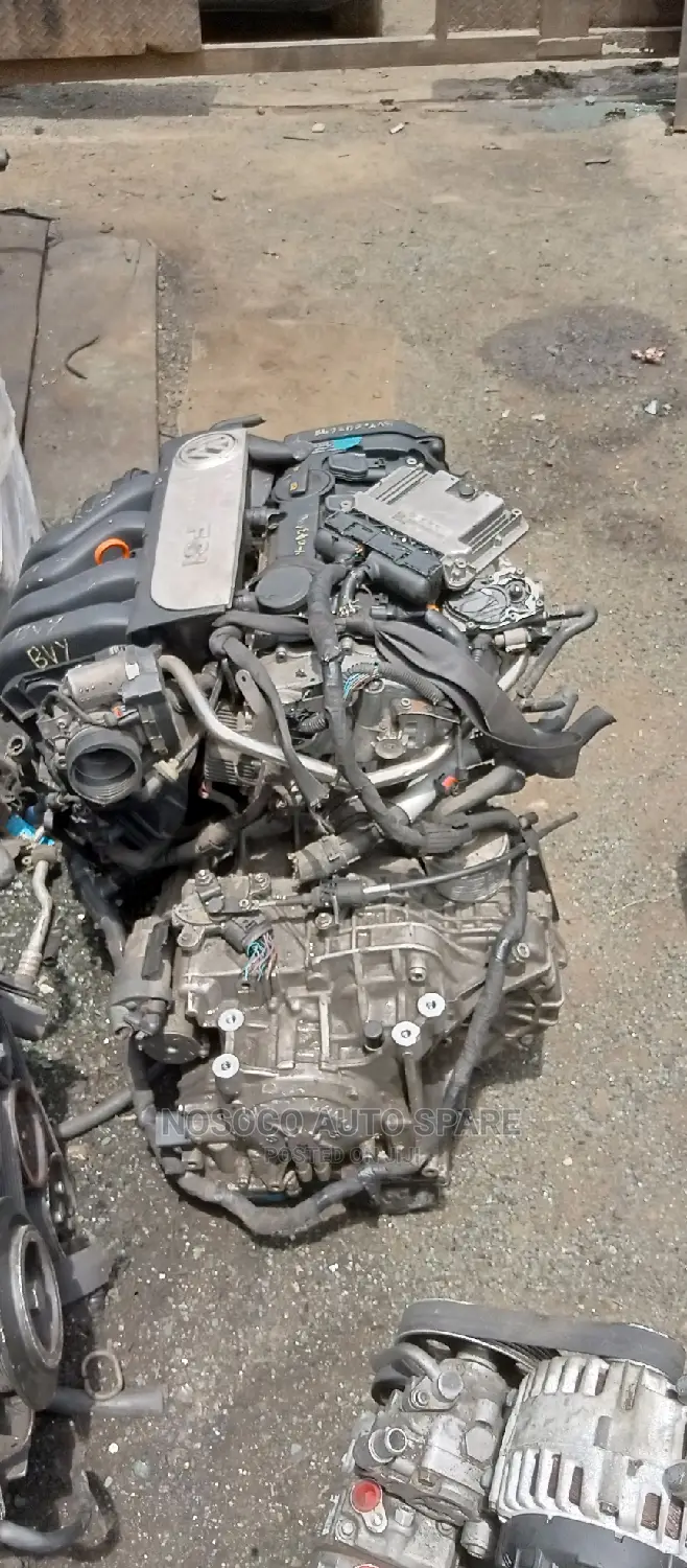 Engine And Wire And Brain Box Non Turbo Fsi 2010
