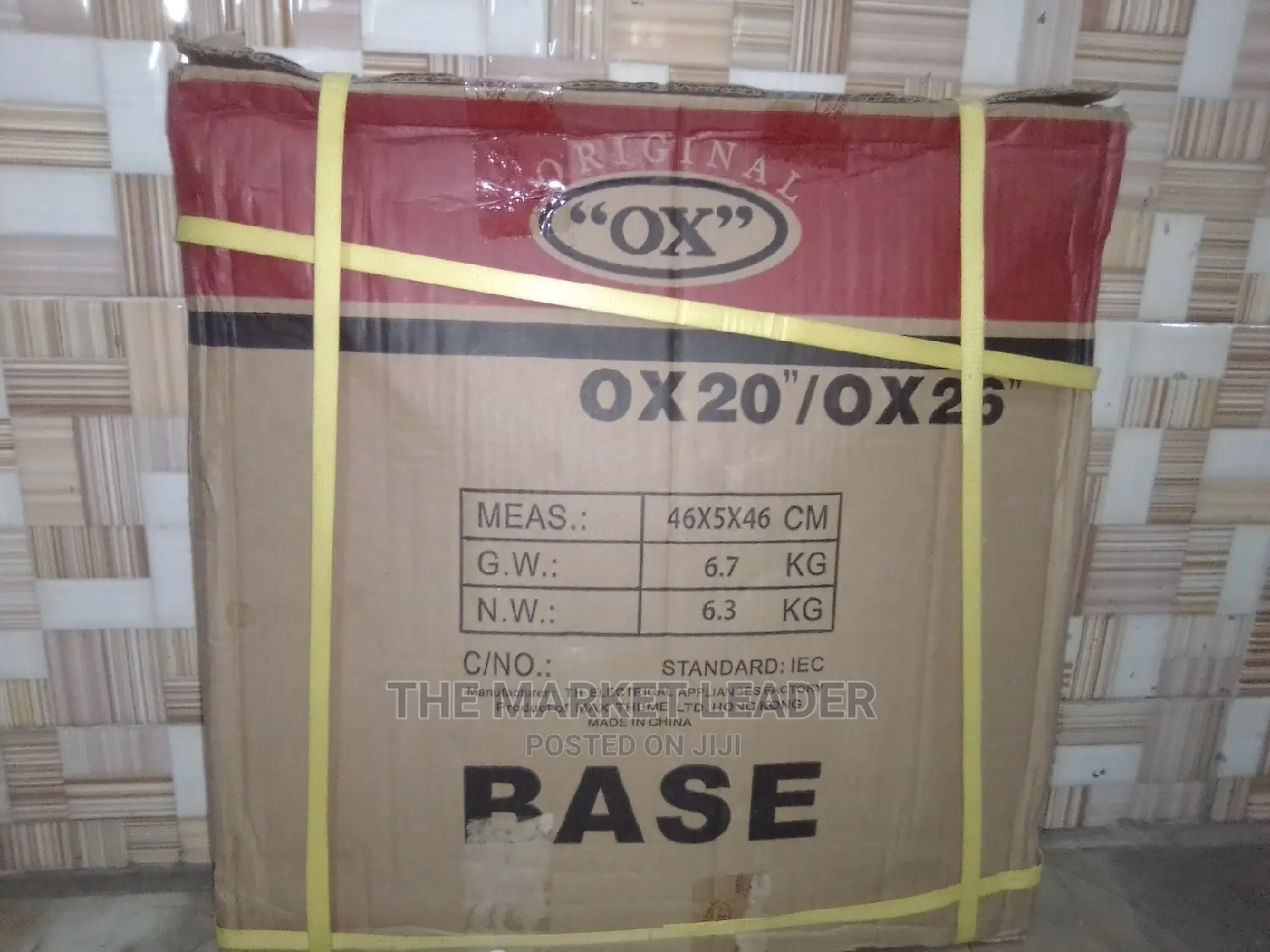 Ox 20" Industrial Fan