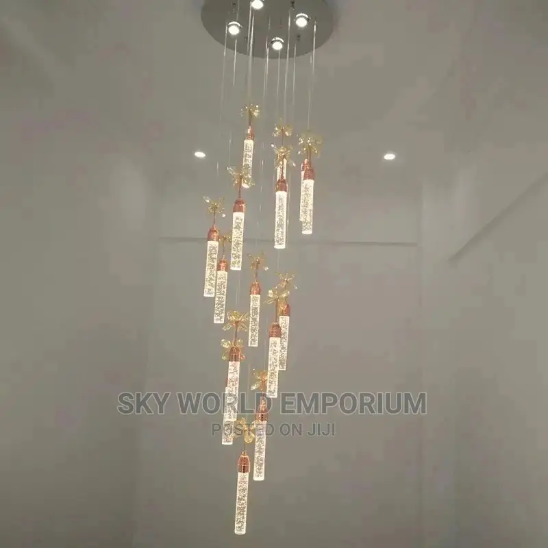 Spiral Stair Chandelier