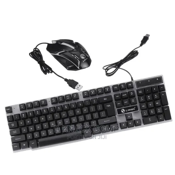Wired Luminous Keyboard and Mouse Suit