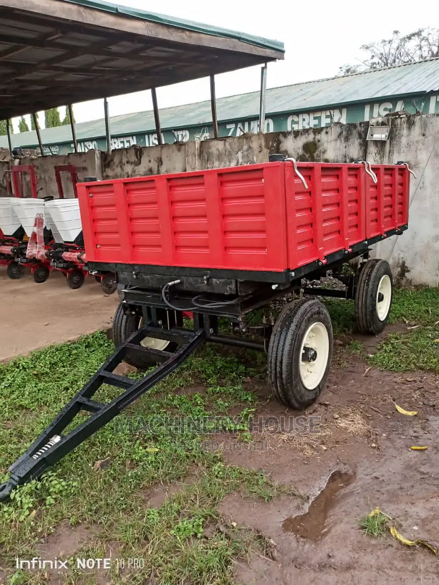 Plough Harrow Ridger And Tipping Trailer