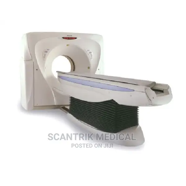 Patient Lying CT Scan Machine