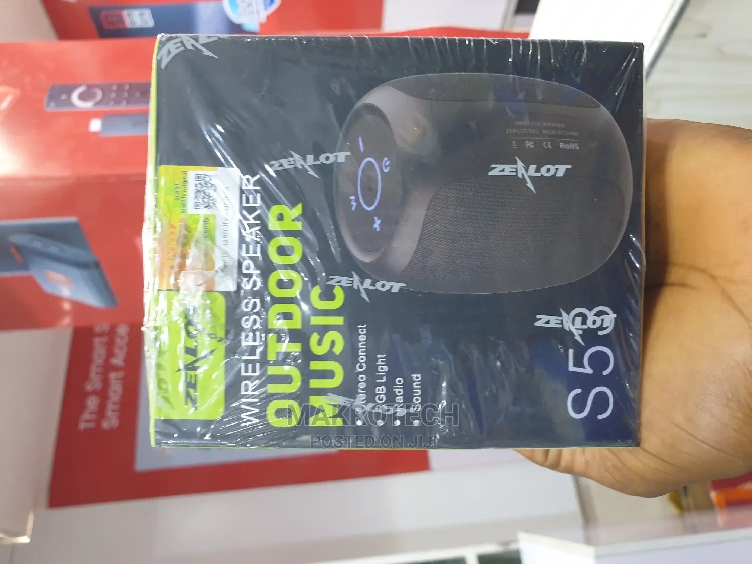 Zealot S53 IPX6 Waterproof Wireless Bluetooth Speaker