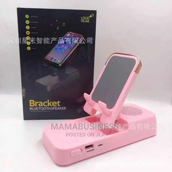 Phone Stand Bluetooth Speaker With Power Bank