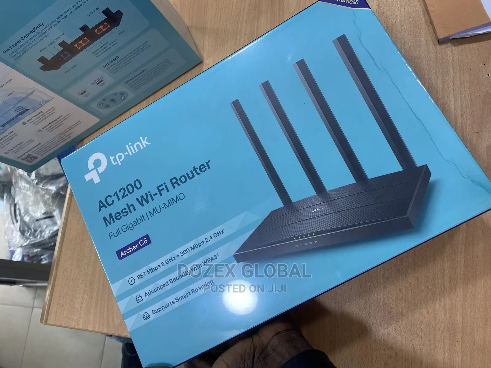 Tp Link Acher C6 Ac1200 Full Gigabits Router
