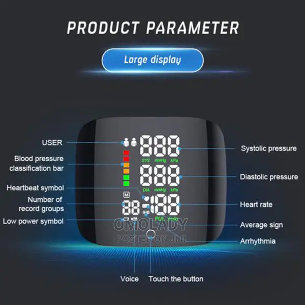 Recharge Medical Digital Blood Pressure Meter Device