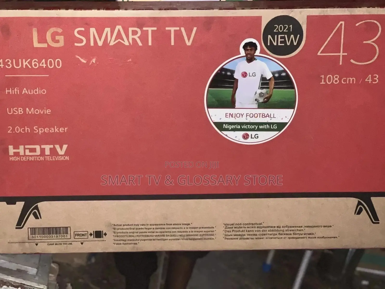 Smart 43 Inches Television Brand New