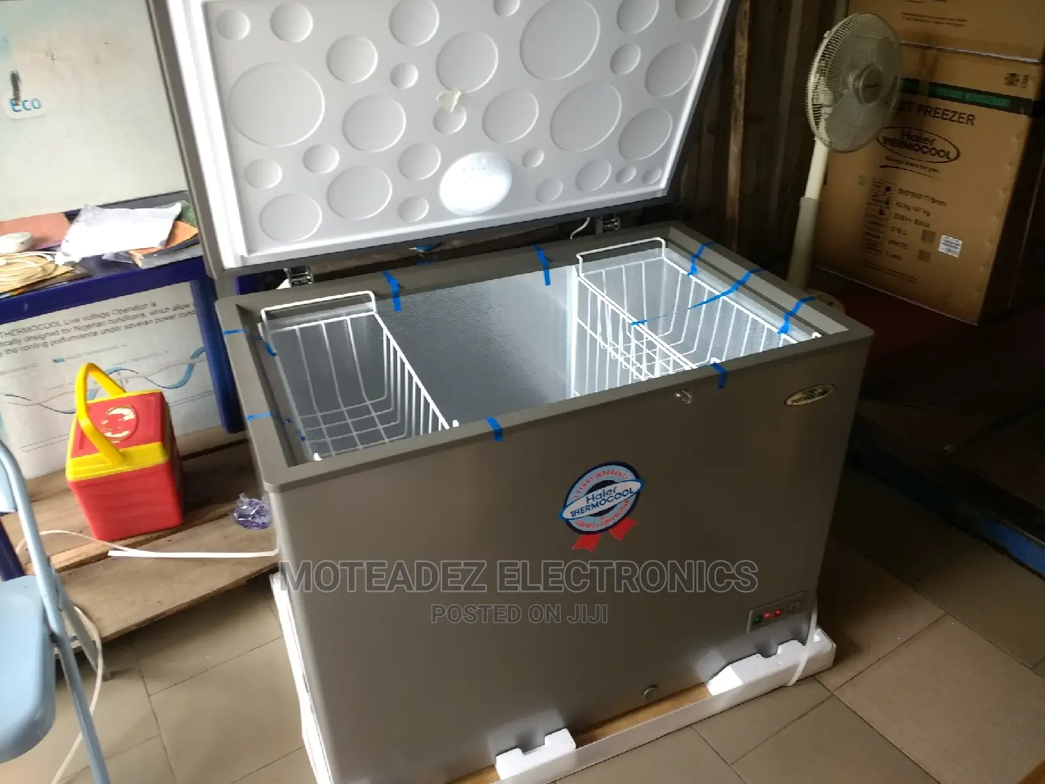 Haier Thermocool 319l Inveter Chest Freezer (Htf-319vs) SLV