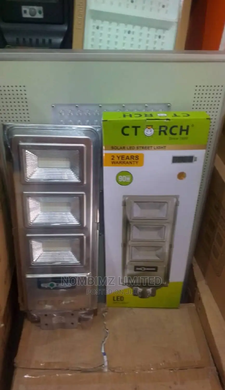 C Torch Original Product 90w All in One Solar Street