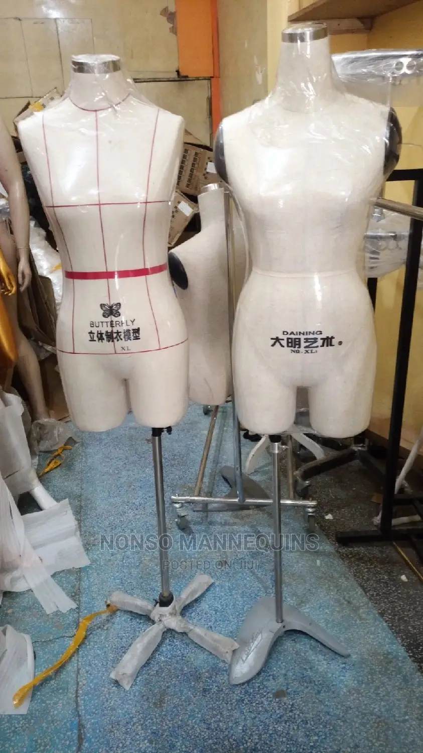 Fully Pinnable Size 10 Female Dressforms