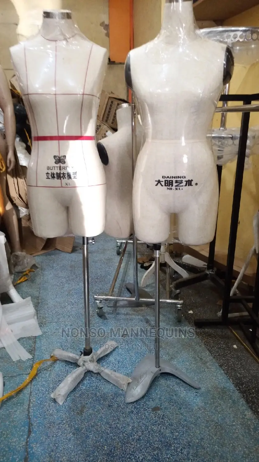 Fully Pinnable Size 10 Female Dressforms