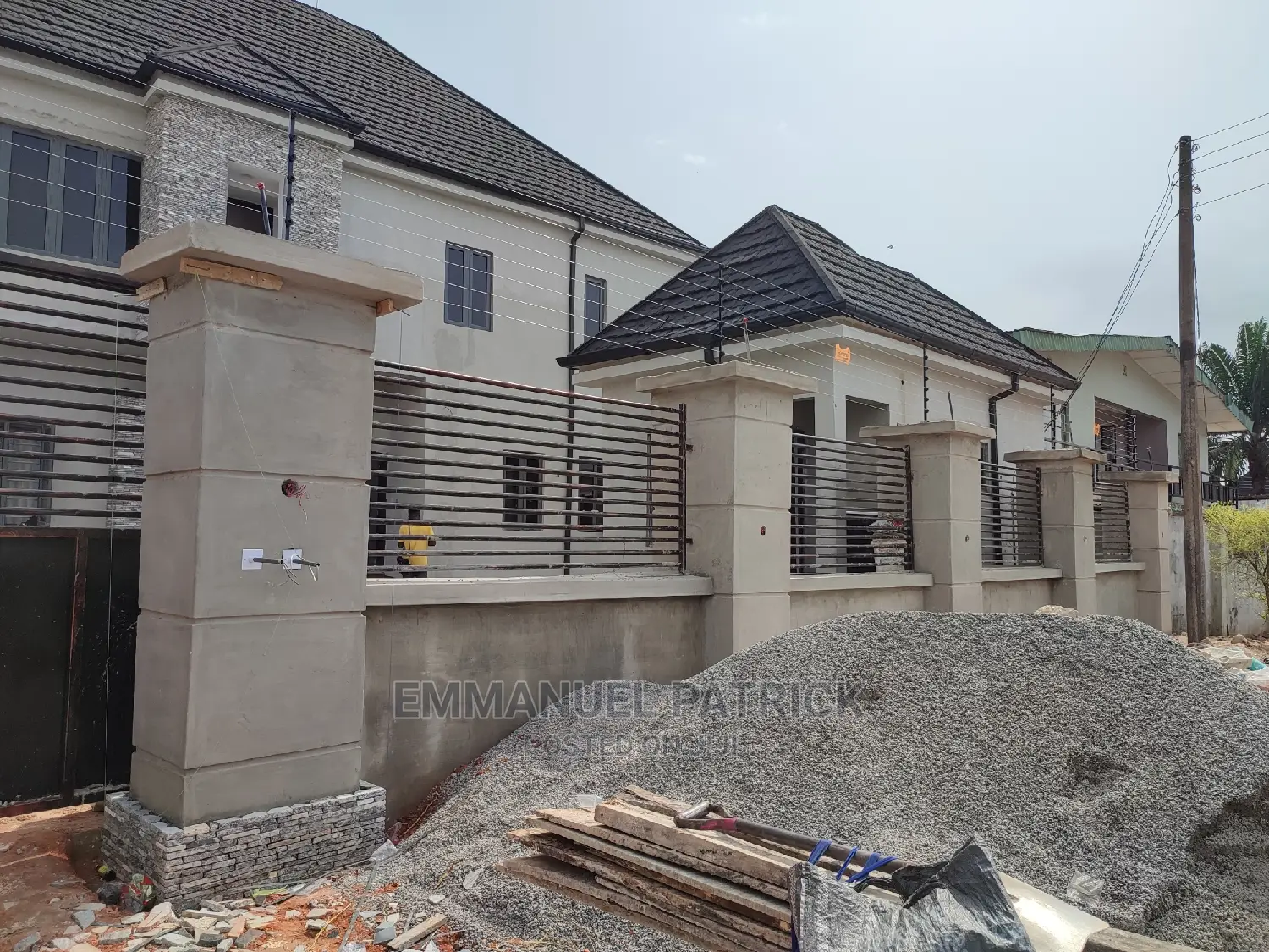 Elecric Security Perimeter Fence Installation