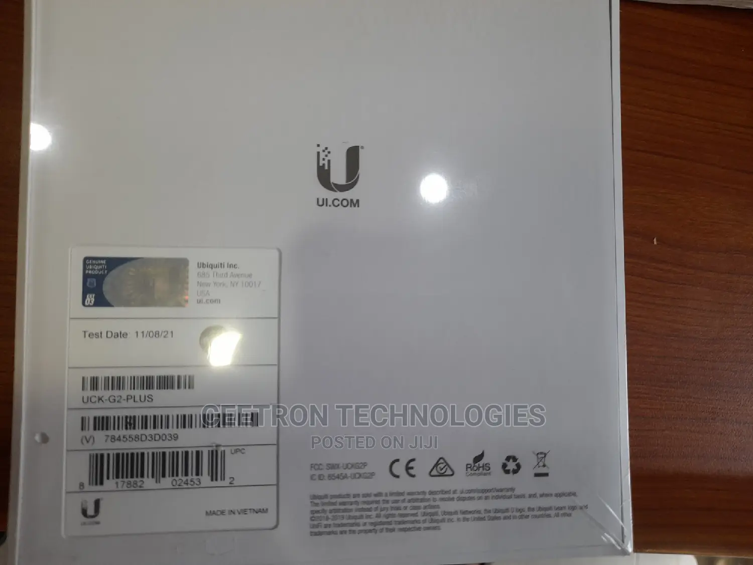 UBIQUITI:UCK-G2 Unifi Cloud Key Gen2