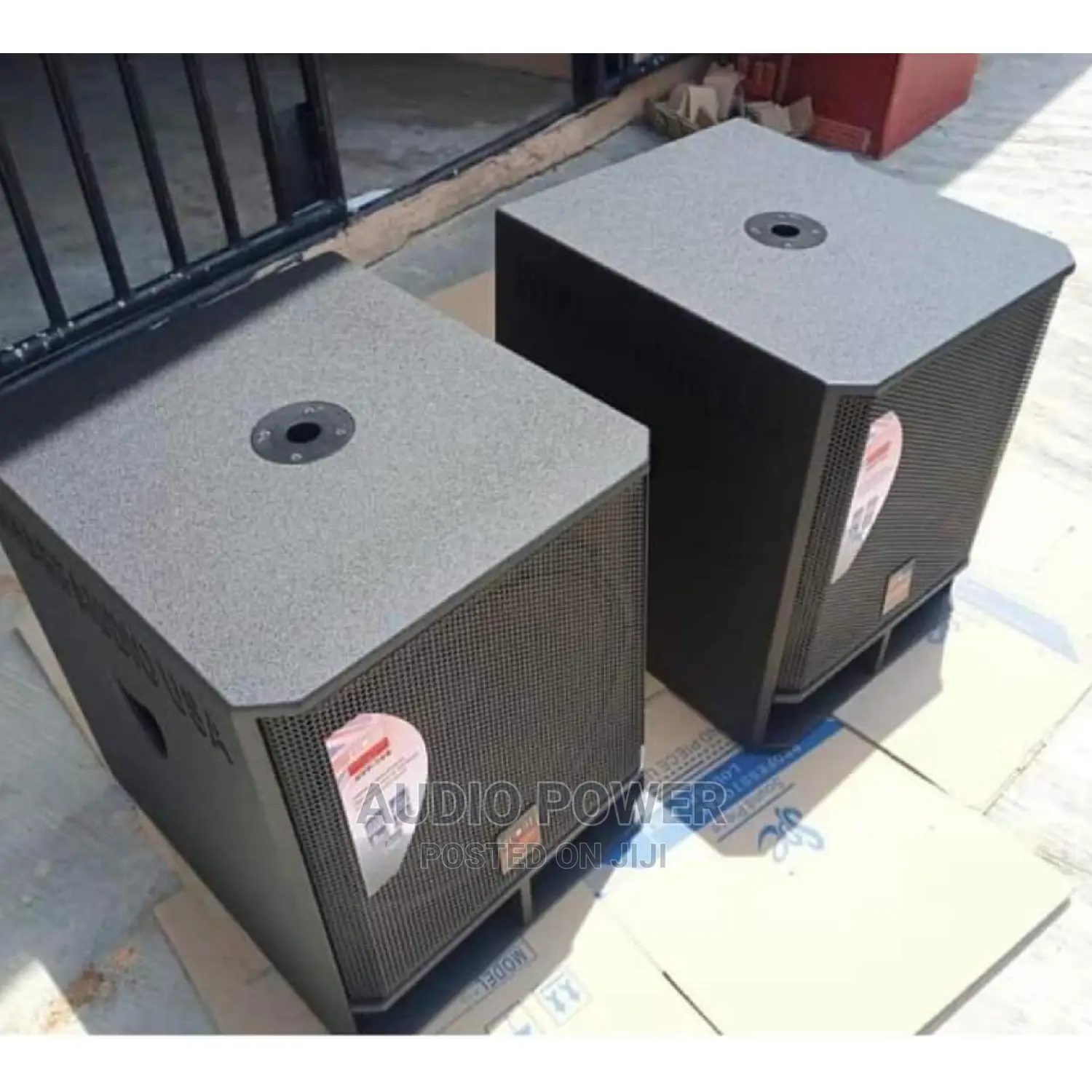 Pair of Single Sub Speaker